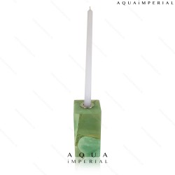 Jade candle holder 