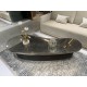 Golden Pyrite curved table 