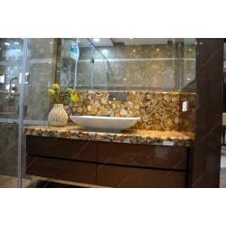 Wild Agate Bathroom Counter