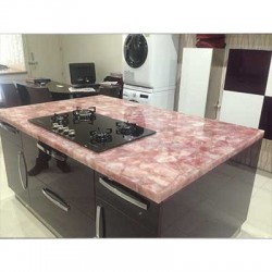 Rose Quartz Kitchen Counter