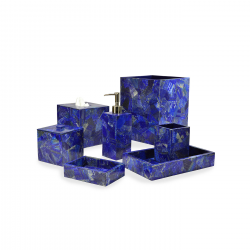 Lapis Lazuli Bathroom Set Of 7 pcs 