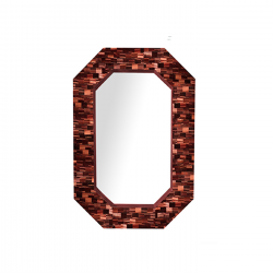 Tigers Eye Red Mirrors 