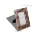 Amethyst Photo Frame with brass inlay 